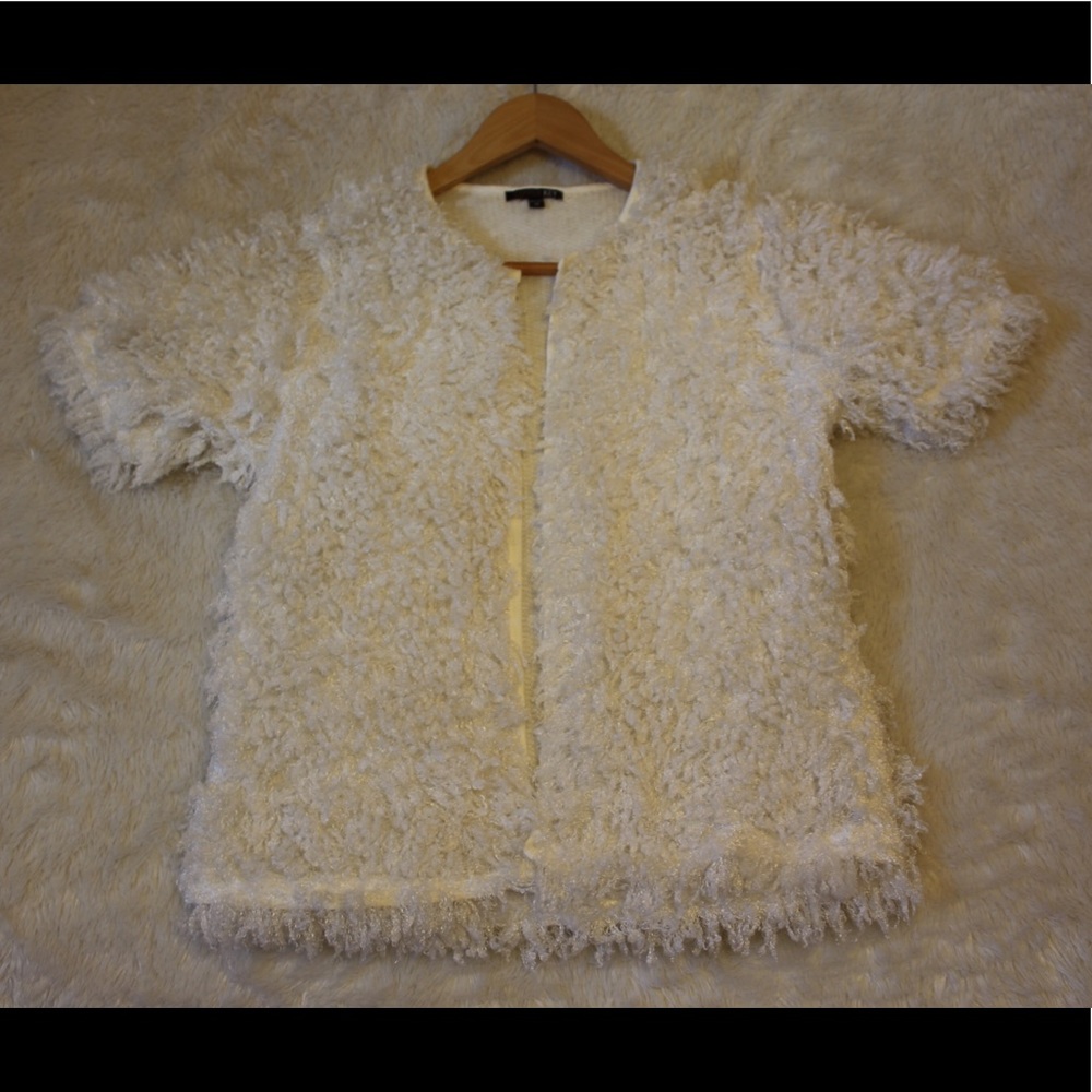 Copper Key Fuzzy Short Sleeve Vest